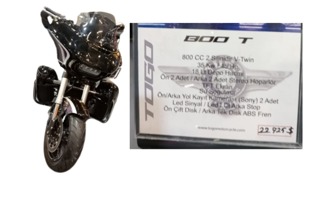 Togo 800 T resmi