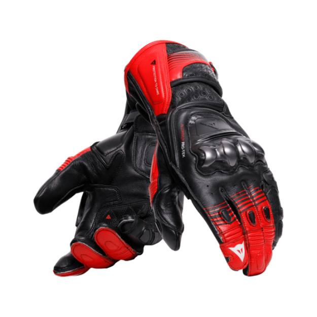 Dainese Fiero Metal Siyah-Kırmızı resmi