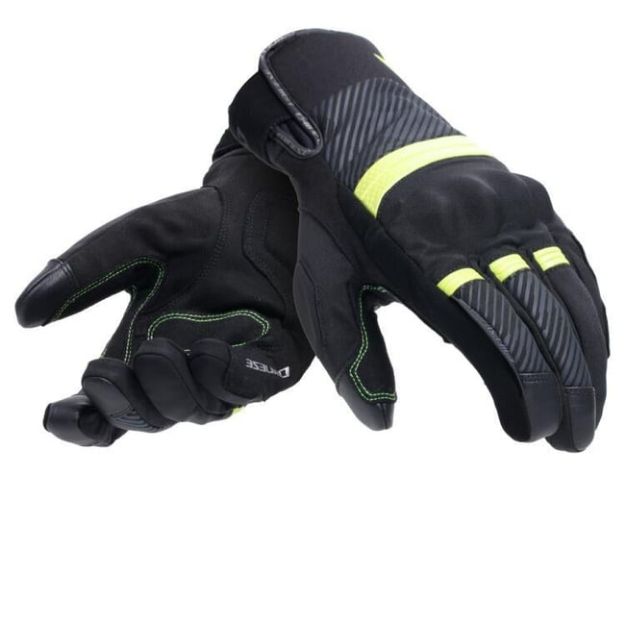 Dainese Fulmine Flue D-Dry Siyah-Sarı resmi