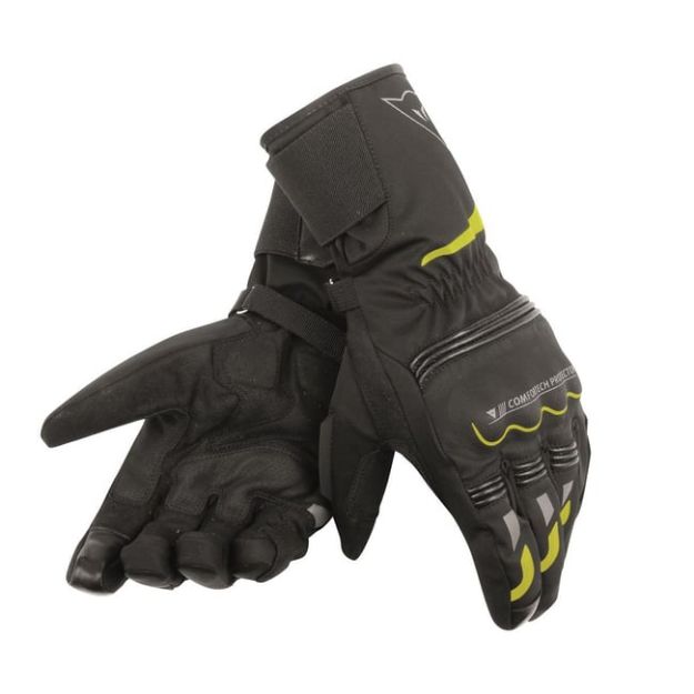 Dainese Tempest D-Dry Long Siyah-Sarı resmi