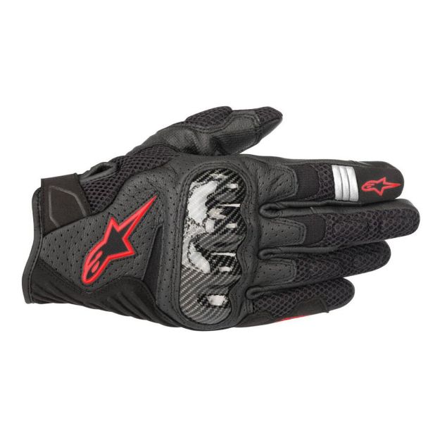 Alpinestars Smx-1 Air V2 Siyah-Kırmızı resmi