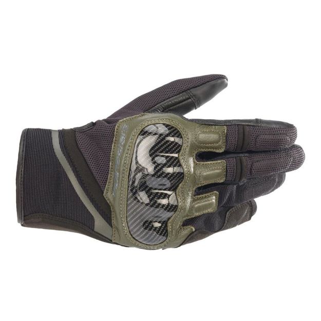 Alpinestars Chrome Siyah-Yeşil resmi