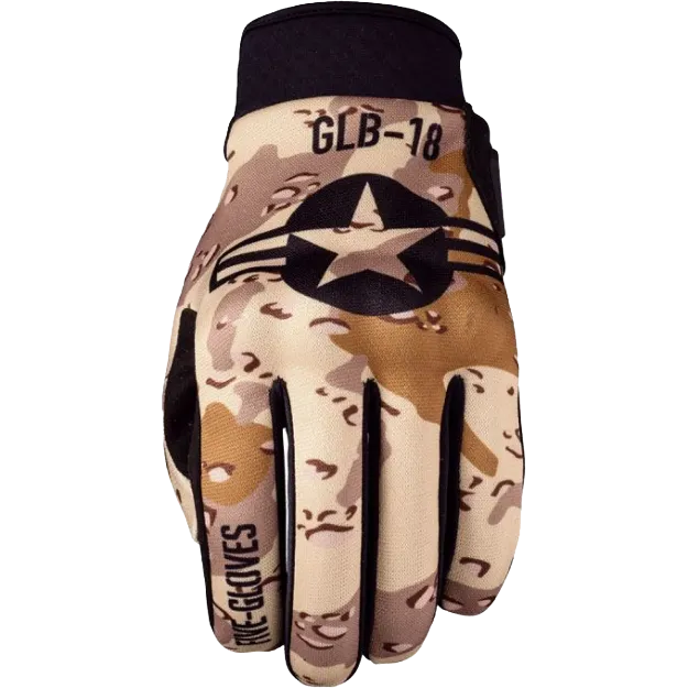 Five Gloves Globe Replica Military Sand resmi