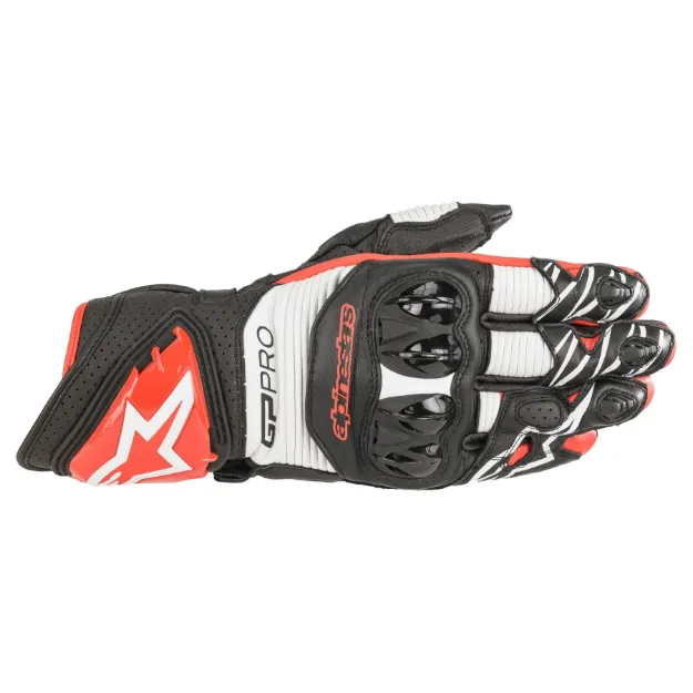 Alpinestars Gp Pro R3 Siyah-Beyaz-Kırmızı resmi