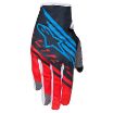 AlpineStars Racer Supermatic Gloves Siyah-Kırmızı-Mavi resmi