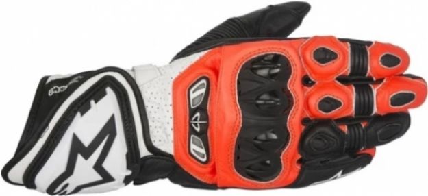 Alpinestars Gp Tech Siyah-Beyaz-Kırmızı resmi