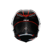 Agv Pista GP RR Mplk Performance Carbon Black Red  resmi