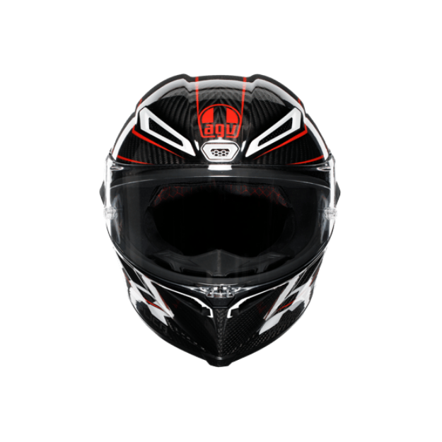 Agv Pista GP RR Mplk Performance Carbon Black Red  resmi