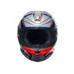 Agv K6 S Slashcut Blue Red  resmi