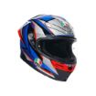 Agv K6 S Slashcut Blue Red  resmi
