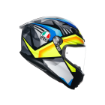 Agv K6 S Joan Black Blue Yellow resmi
