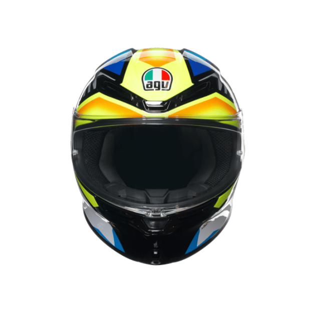 Agv K6 S Joan Black Blue Yellow resmi