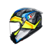 Agv K6 S Joan Black Blue Yellow resmi