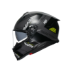 Agv K7 Kyber Matt Grey Yellow Fluo resmi