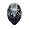 Agv K3 Compound Matt Black Grey resmi