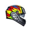 Agv K3 Birdy 2.0 Grey Yellow Red resmi