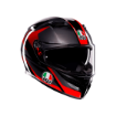 Agv K3 Mplk Striga Black Grey Red resmi