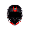 Agv K3 Mplk Striga Black Grey Red resmi