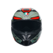 Agv K3 Decept Matt Black Green Red  resmi