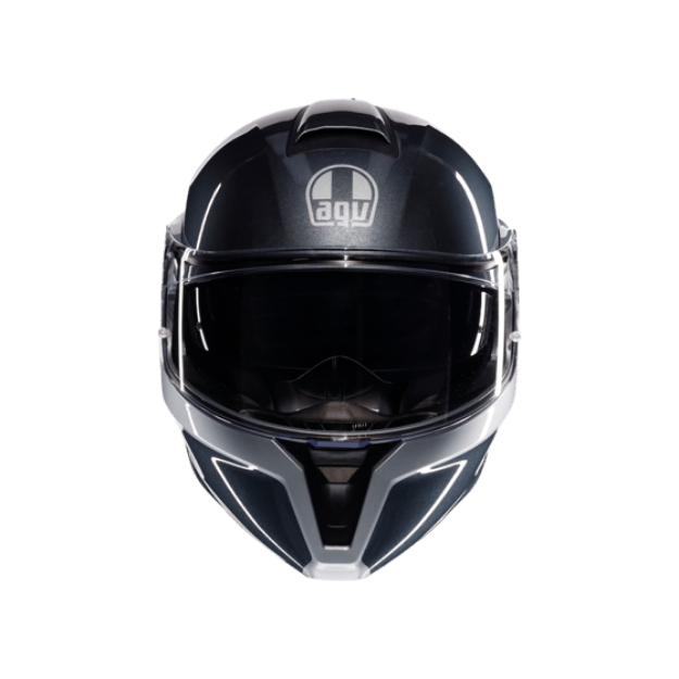 Agv Streetmodular Levico Grey Silver resmi