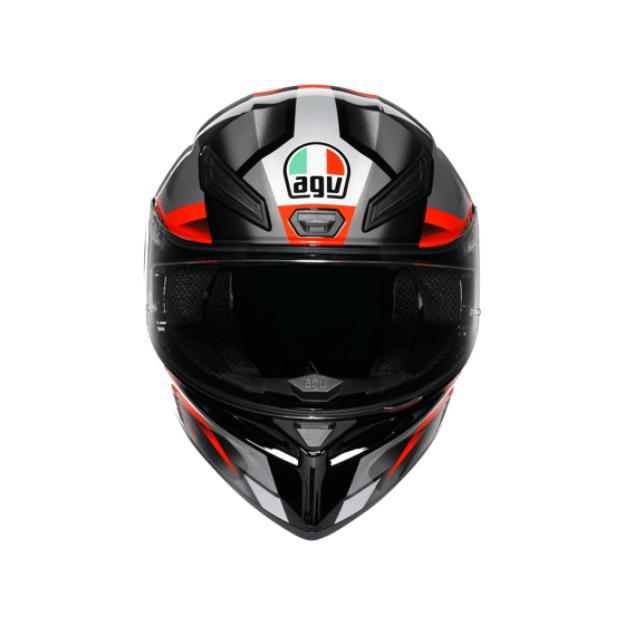 Agv K1 S Fastlap Black Grey Red resmi