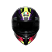 Agv K1 S Fastlap Black Purple Pink resmi