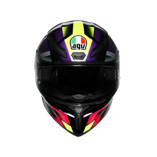 Agv K1 S Fastlap Black Purple Pink resmi