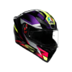 Agv K1 S Fastlap Black Purple Pink resmi