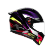 Agv K1 S Fastlap Black Purple Pink resmi