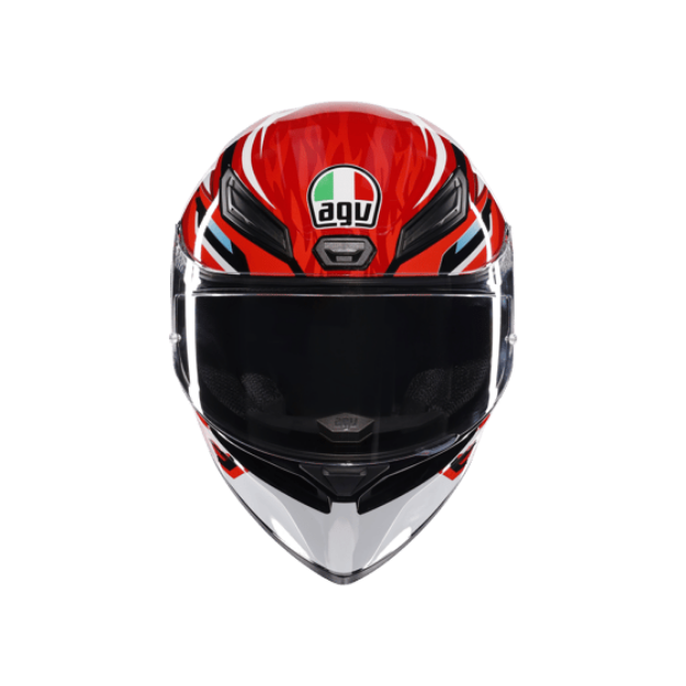 Agv K1 S Lion Black Red White Configuration  resmi