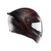 Agv K1 S Sling Matt Black Red resmi