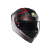 Agv K1 S Sling Matt Black Red resmi