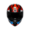 Agv K1 S E2206 Fastlap Black Red Blue  resmi