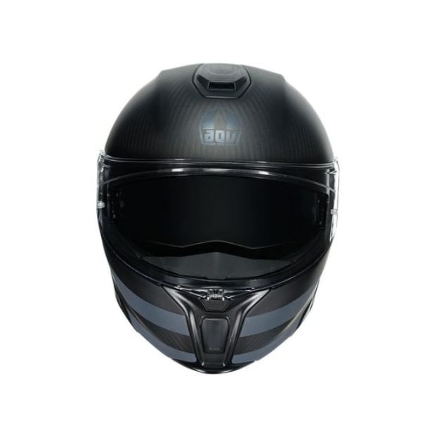 Agv Sportmodular Multi Plk Dark Refractive resmi