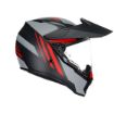 Agv Ax9 Multi Refractive Adv Corbon Red resmi