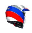 Agv AX9 Multi Atlante White Blue Red resmi