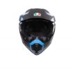 Agv AX9 Multi Antartica Matt Black-Cyan  resmi
