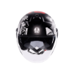 Agv Eteres History Matt Black White Red resmi