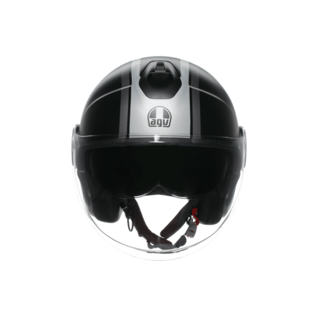 Agv Eteres Mondello Matt Black Grey resmi