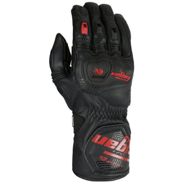 Furygan Higgins Evo Siyah-Kırmızı  resmi