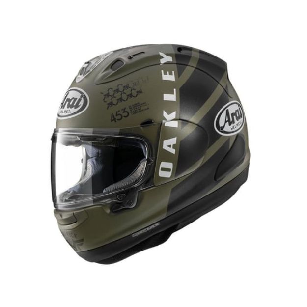 Arai RX-7 V Evo Maverick Oakley resmi