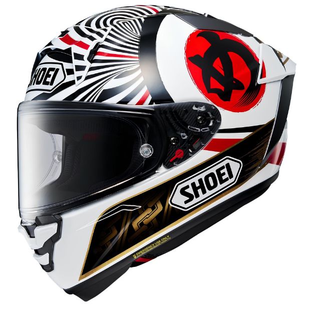 Shoei X-Spirit Pro Marquez Motegi Tc-1 resmi