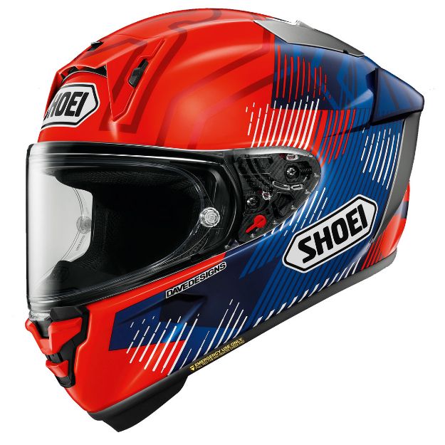 Shoei X-Spirit Pro Marquez 8 Tc-1 resmi