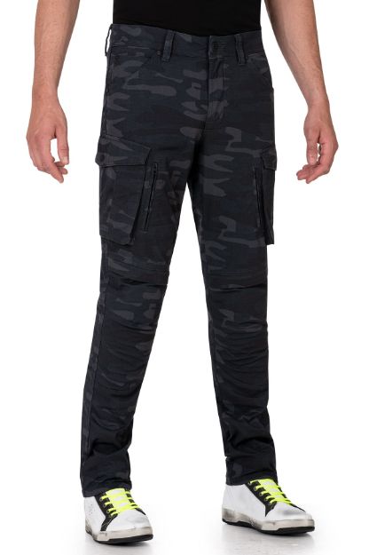 The Biker Jeans Truva Cargo Camo Korumalı k resmi