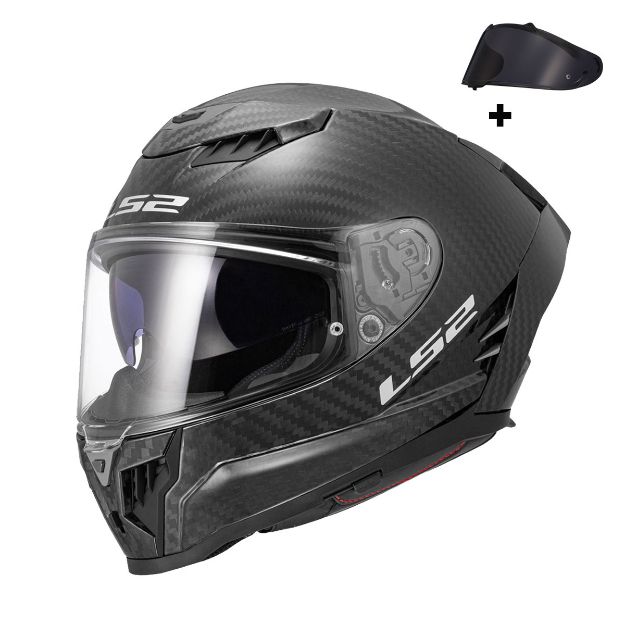 Ls2 Dragon Karbon Mat resmi