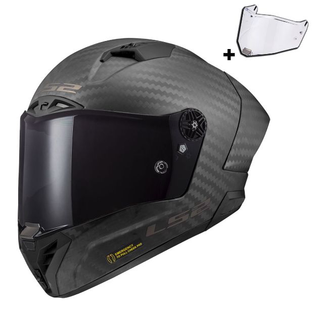 Ls2 Thunder Karbon Gp Aero Mat Siyah resmi