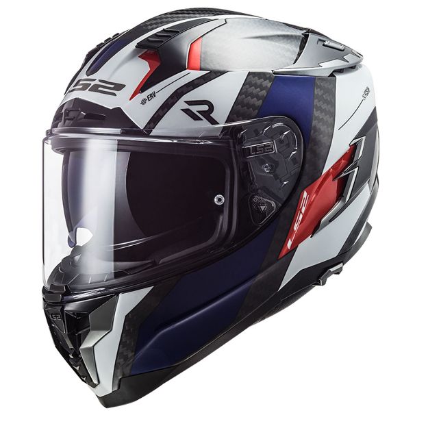 Ls2 Challenger C Karbon Alloy Beyaz-Mavi-Kırmızı resmi