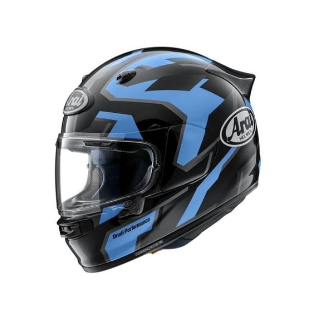 Arai Quantic Robotik Blue resmi