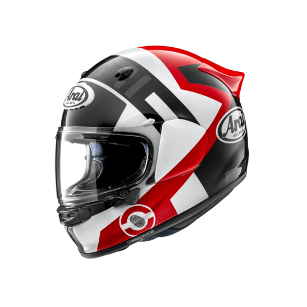 Arai Quantic Space Red resmi