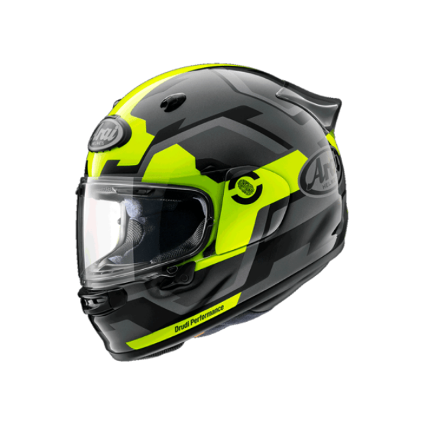Arai Quantic Face Fluor Yellow resmi